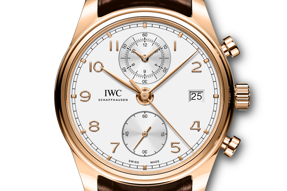 IWC万国表全新葡萄牙系列计时腕表经典版_型号：IW390301_正面.jpg