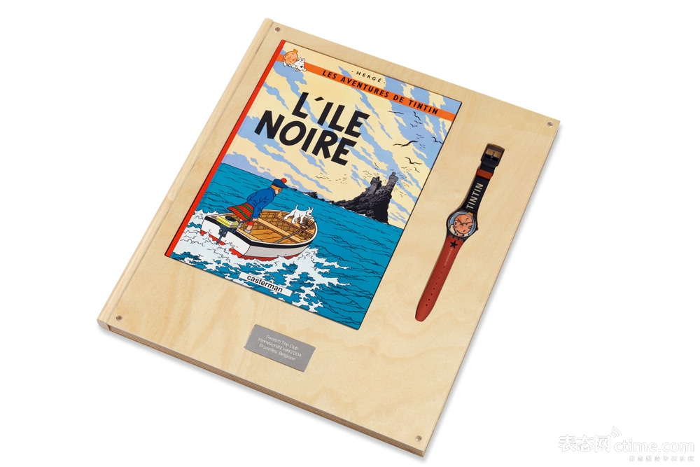 玩味swatch包装,2004年比利时限定款-Les Aventures De Tintin