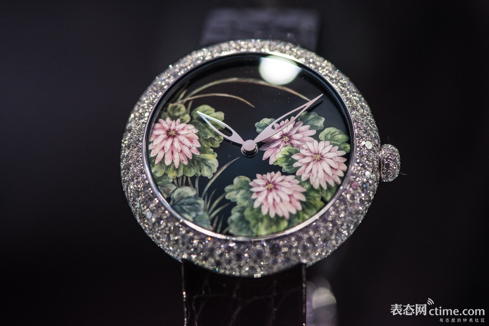 香奈儿，Coromandel表盘的Mademoiselle Privé珠宝腕表