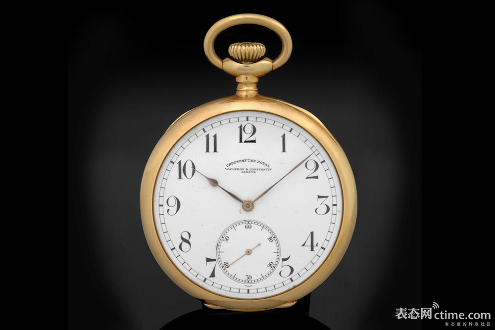 江诗丹顿“红十二”，江诗丹顿红十二的原型：Chronometer Royal 怀表