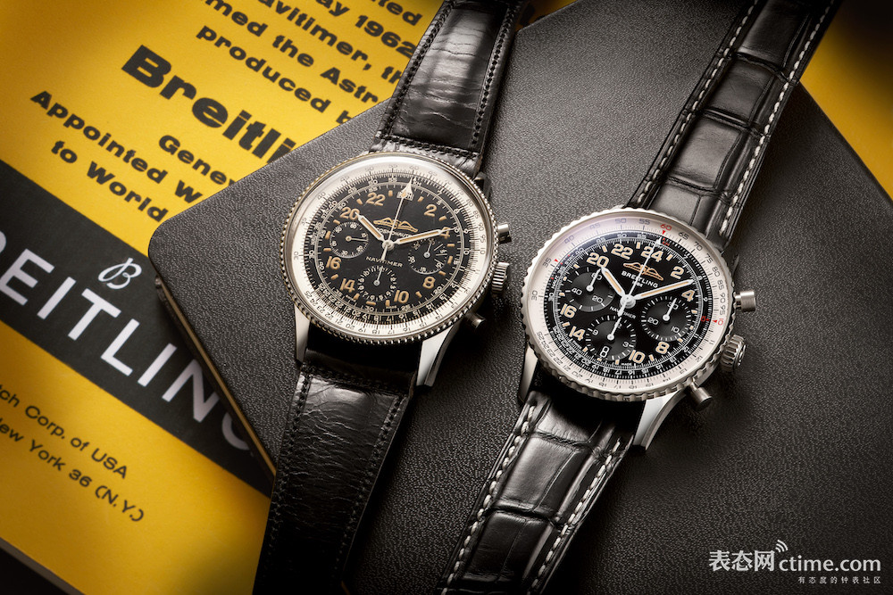 02_Historical Breitling Navitimer Cosmonaute from 1962 and the new Navitimer Cosmonaute Limited Edition (left to right)_RGB.jpg