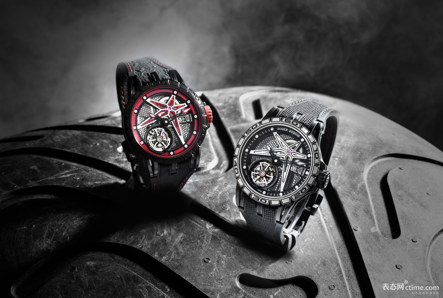 Roger Dubuis罗杰杜彼Excalibur Spider Pirelli腕表和Excalibur Spider腕表_情境图.jpg