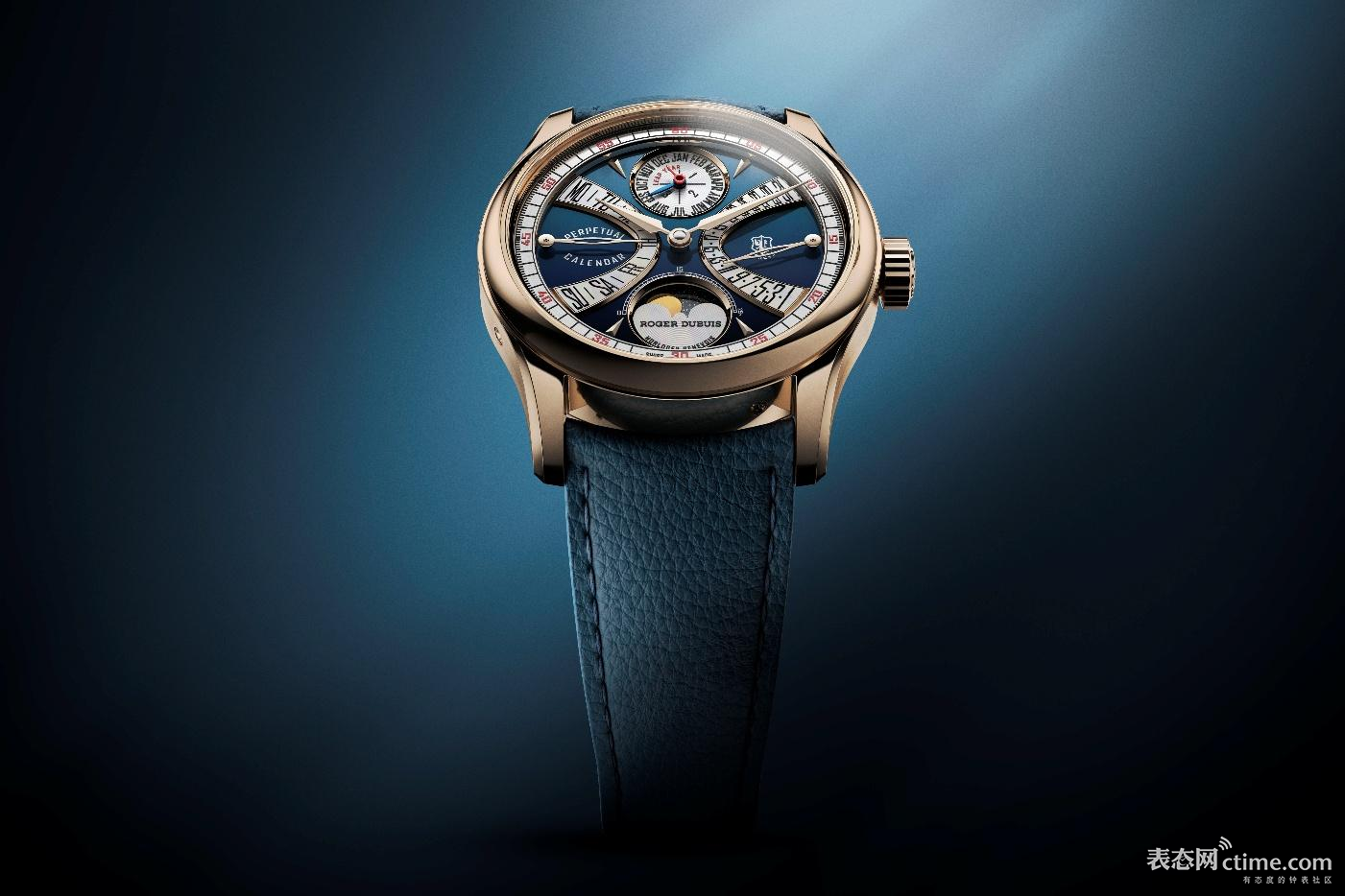 1.罗杰杜彼Roger Dubuis 全新Hommage致敬系列双逆跳万年历腕表La Placide_情景图.png