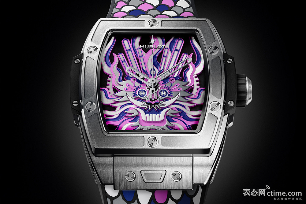 HUBLOT宇舶表BigBang灵魂甲辰龙年钛金腕表_细节图_2.jpg