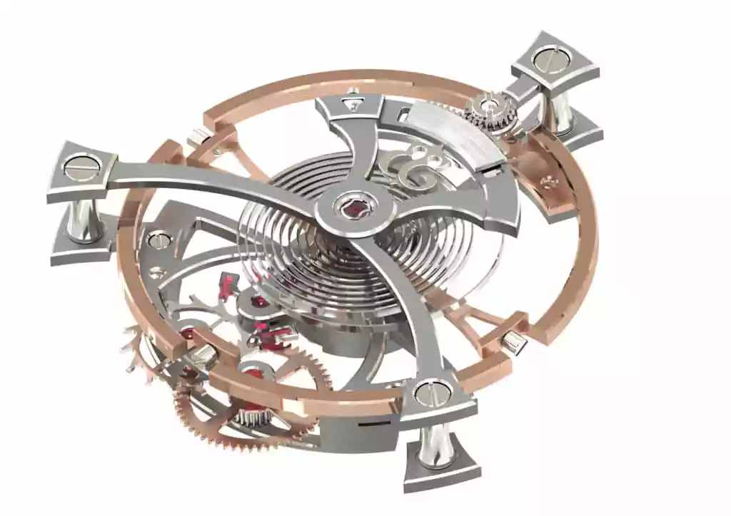 "钟表奥斯卡"gphg上的kerbedanz超大陀飞轮