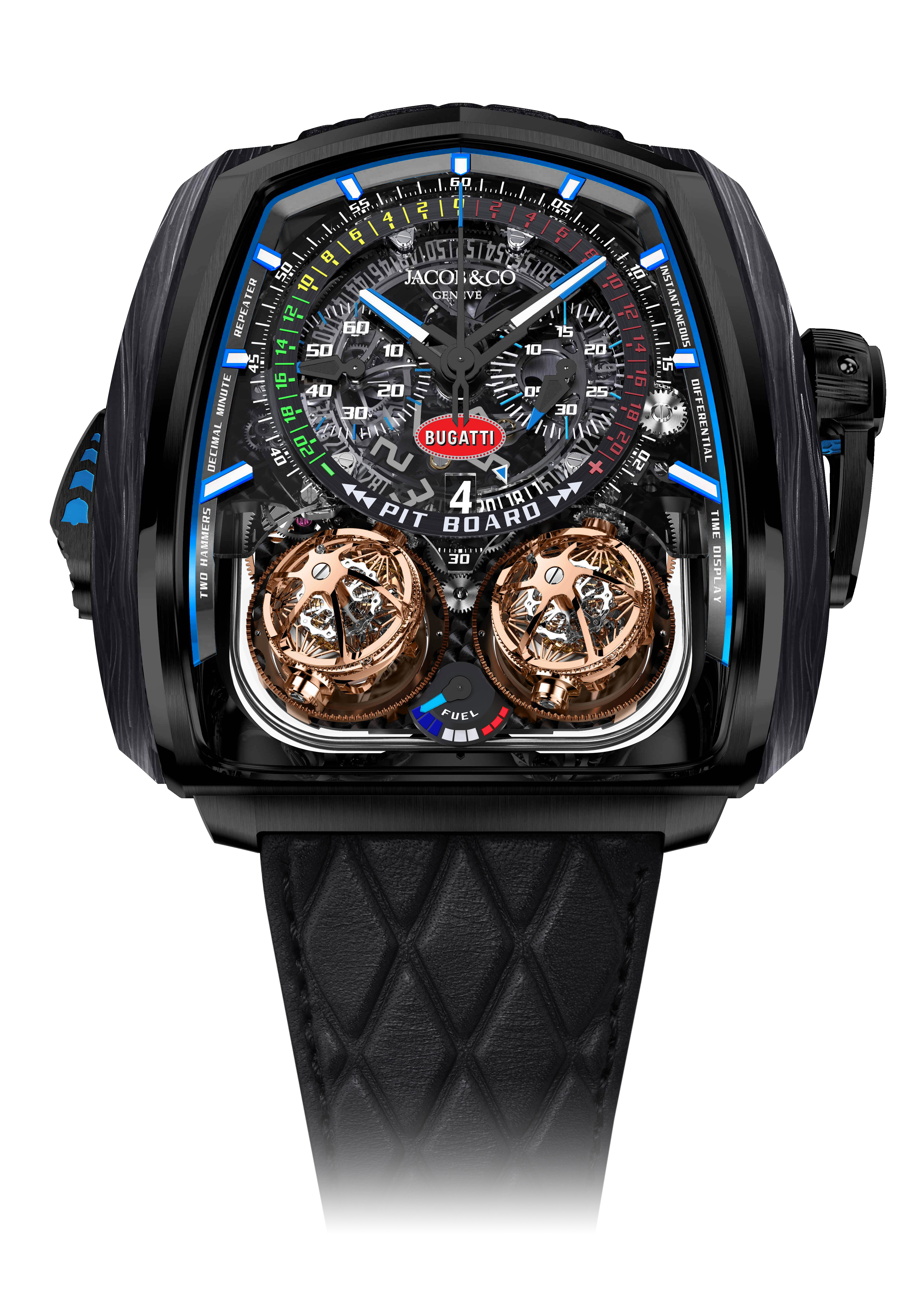 jacob & co.杰克宝联合bugatti布加迪展现时间与速度的渴望